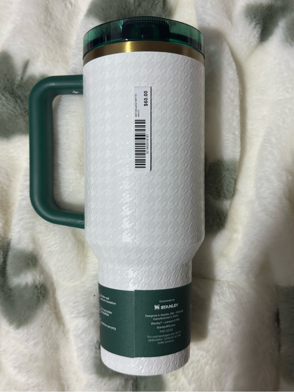 Stanley White & Green Masters Quencher Protour Tumbler - Picture 3 of 6
